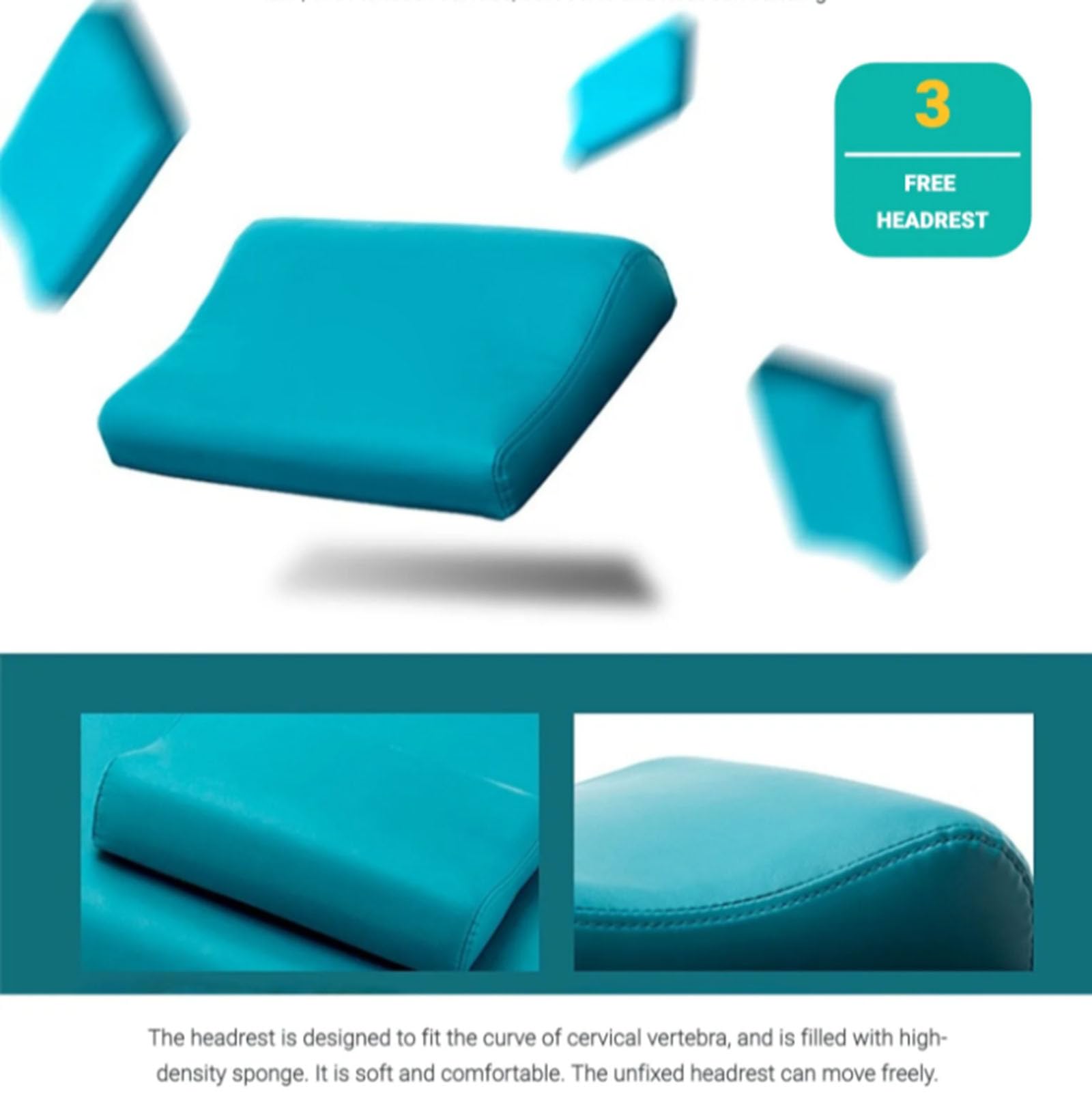 Mesa de Masaje Cama de Masaje Cama de SPA portátil 2 Plegables con Estuche de Transporte Mesa de Altura Ajustable Cama de salón (Negro)