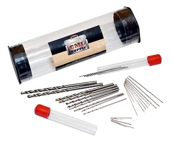 Mini Micro Drill Bit Set 30 pcs 0.013"-0.079" 0.4-2mm