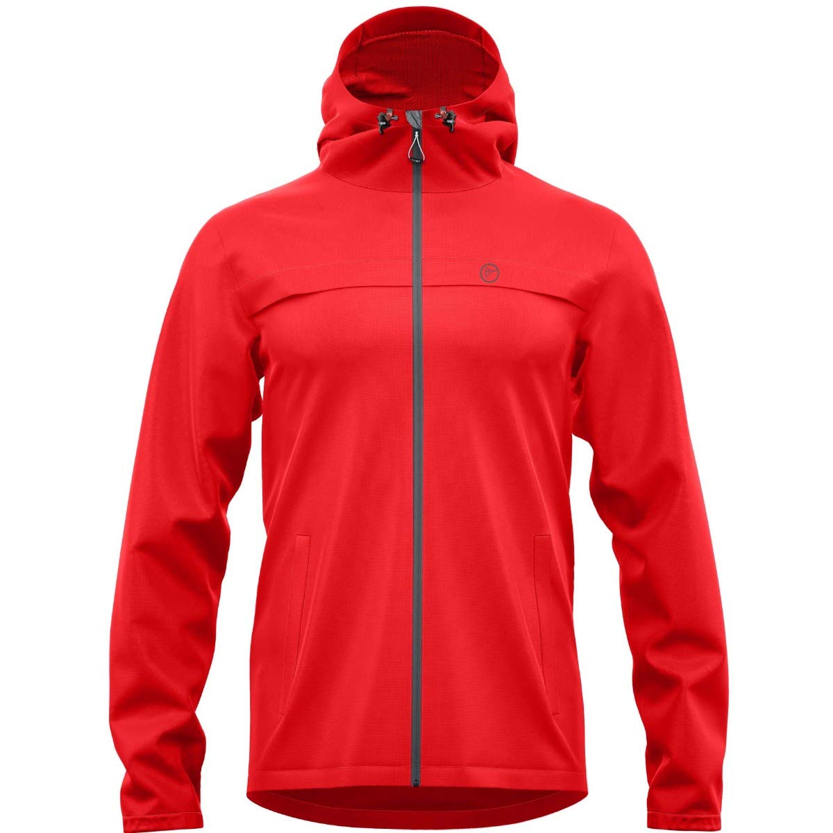 Red Elk – Chaqueta cortavientos y agua ligera y compacta – Rojo-XXL