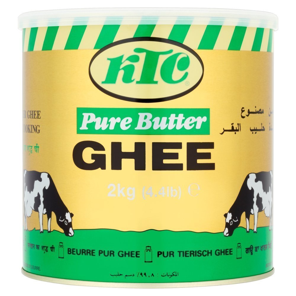 KTC Ghee de mantequilla pura - 5 x 2kg