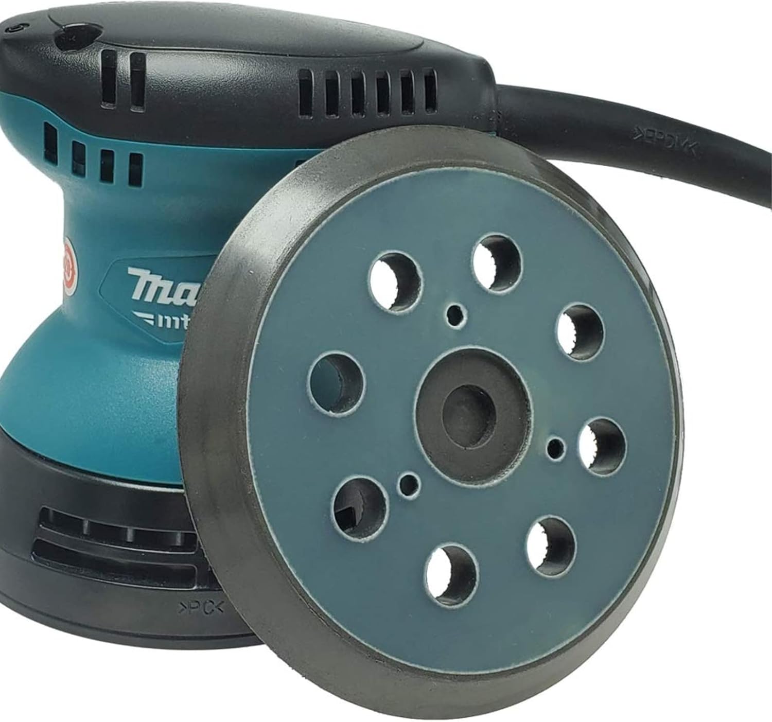 5 Inch 8 Hole Sander Pad with 3 Screw Holes, Replacement Pad for Makita Sander 7430818, 743051