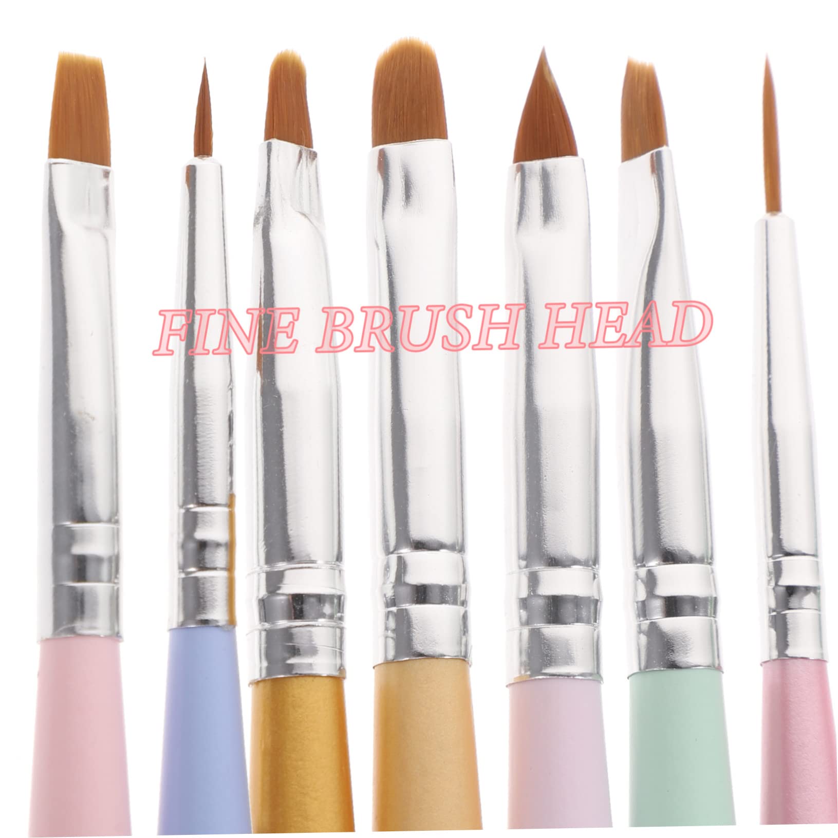 minkissy 35pezzi Pennelli Per Nail Art Pennelli Per Manicure Multiuso Con Manico Strumenti Per Decorazioni Unghie Perfetti Per Professionisti e Fai Da Te