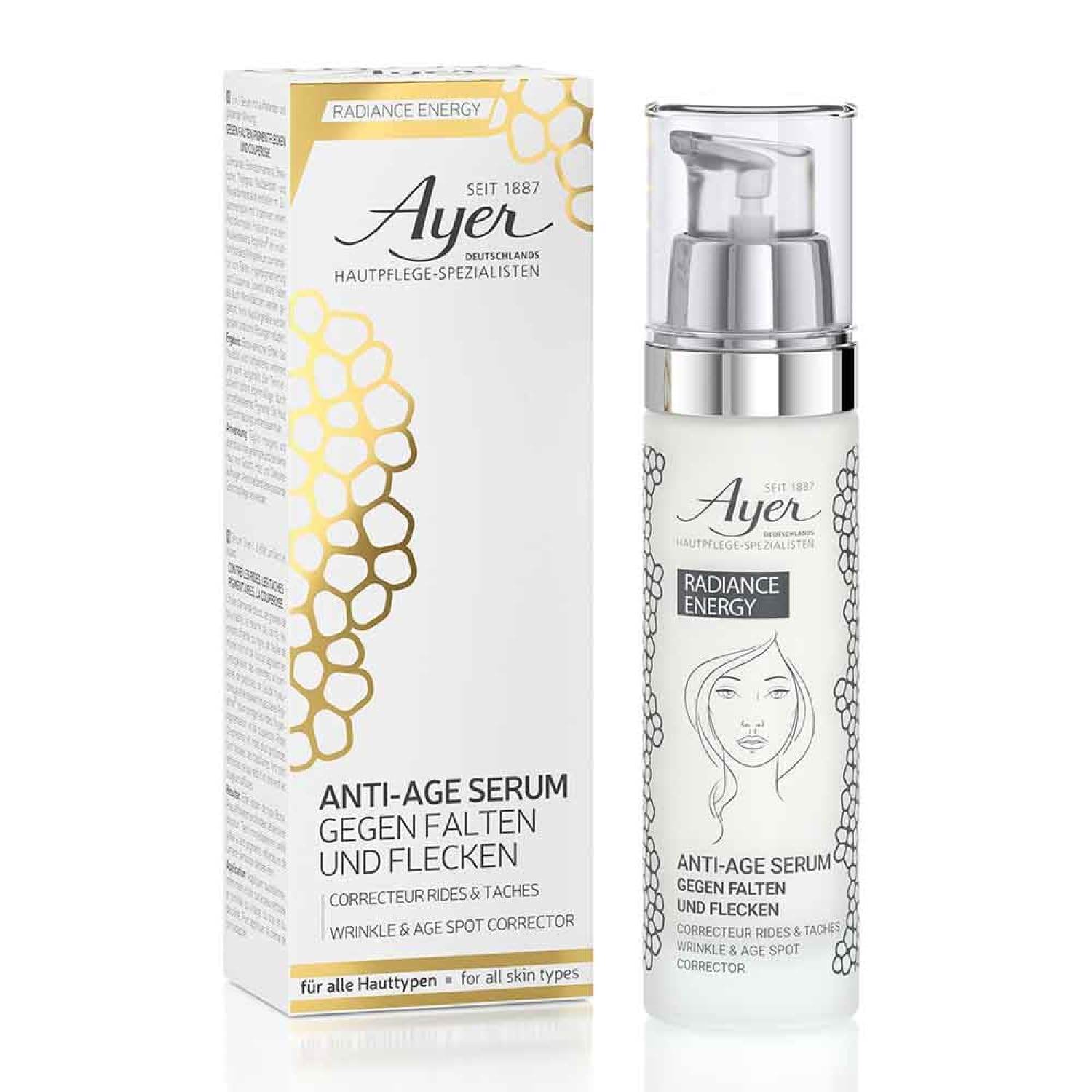 AYER Radiance Energy Wrinkle & Age Spot Corrector Serum 50 ml
