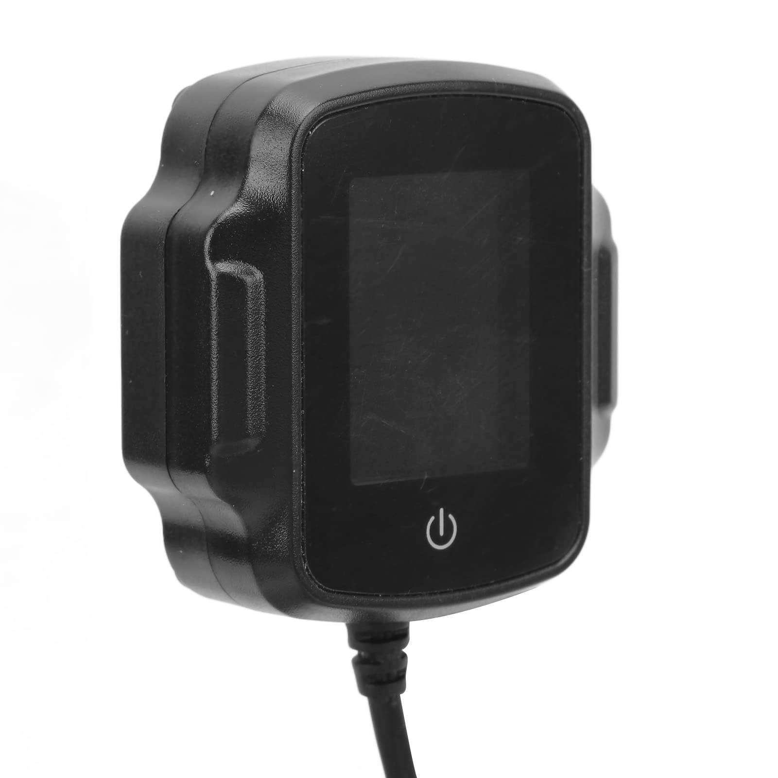 TPMS para Motocicleta, Resistencia a la Intemperie TPMS para Motocicleta con 2 Sensores Externos, Pantalla de Alta Precisión con Carga USB de 12 V