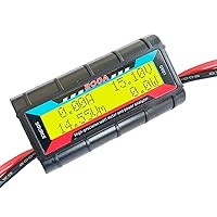 Vista 9 de 150A RC Medidor de Watts, Analizador de Potencia de Alta Precisión, DC 0-60V Comprobador de Voltaje, Amperaje y Watts, con Pantalla LCD Digital