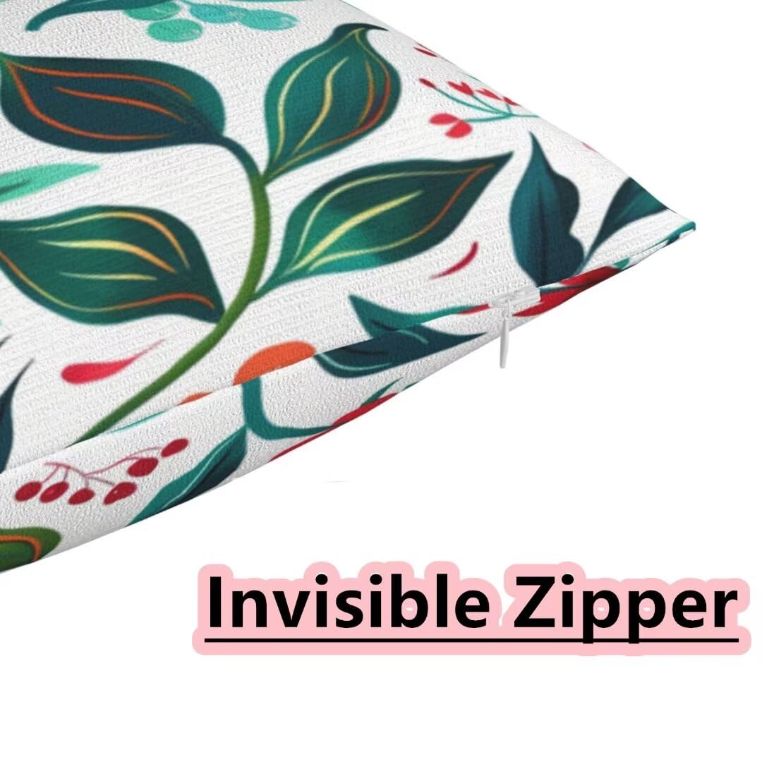Amazon.co.jp: クッションカバー 40x60 cm 2枚セット 枕カバー 花