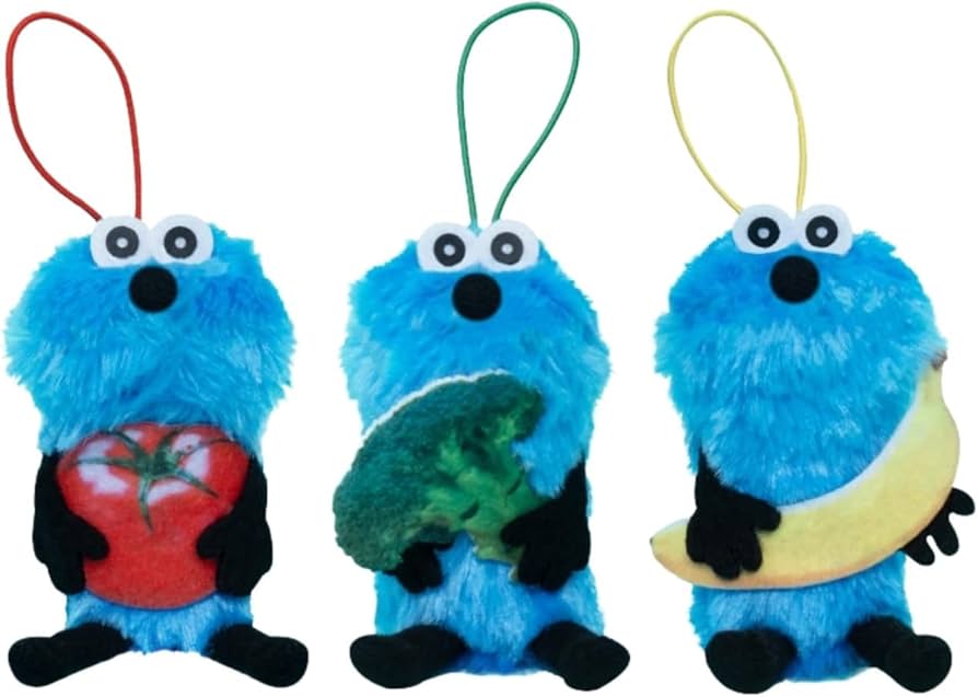 【新品タグ付き】パペットスンスン　新鮮！食べ物マスコット　全３種　コンプリート Amazon.co.jp: パペットスンスン 新鮮！ 食べ物マスコット 全3種