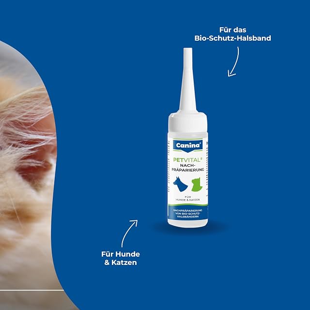 Foto 5 de 6 de Canina 74144 1 Petvital Bio-Schutz-Halsband Nachpräparierung,30 ml