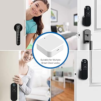 Smart WiFi Door Lock with Fingerprint & Keypad