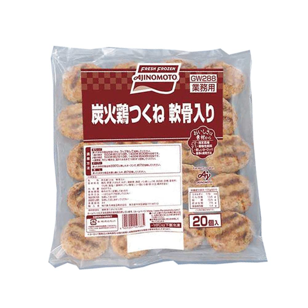 Amazon | [冷凍] 味の素 炭火鶏つくね 軟骨入り 840g | AJINOMOTO