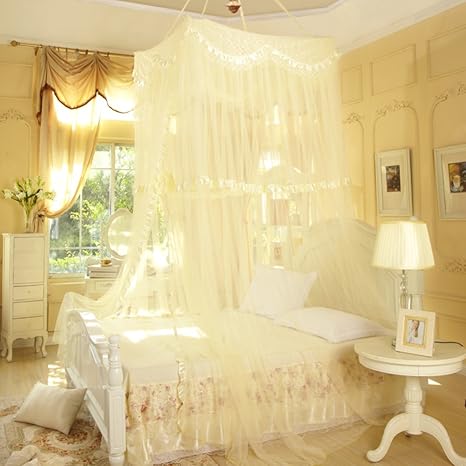 Amazon De Qwヨーロッパ夏天井mosquito Netベッドキャノピー ドームプリンセスレース蚊カーテン 2x0x270cm 87x79x106inch イエロー Grgiuhgtruhb インテリア オンライン通販 Amazon De Qwヨーロッパ夏天井mosquito Netベッドキャノピー ドームプリンセスレース蚊カーテン 2x0x270cm 87x79x106inch イエロー Grgiuhgtruhb インテリア オンライン通販