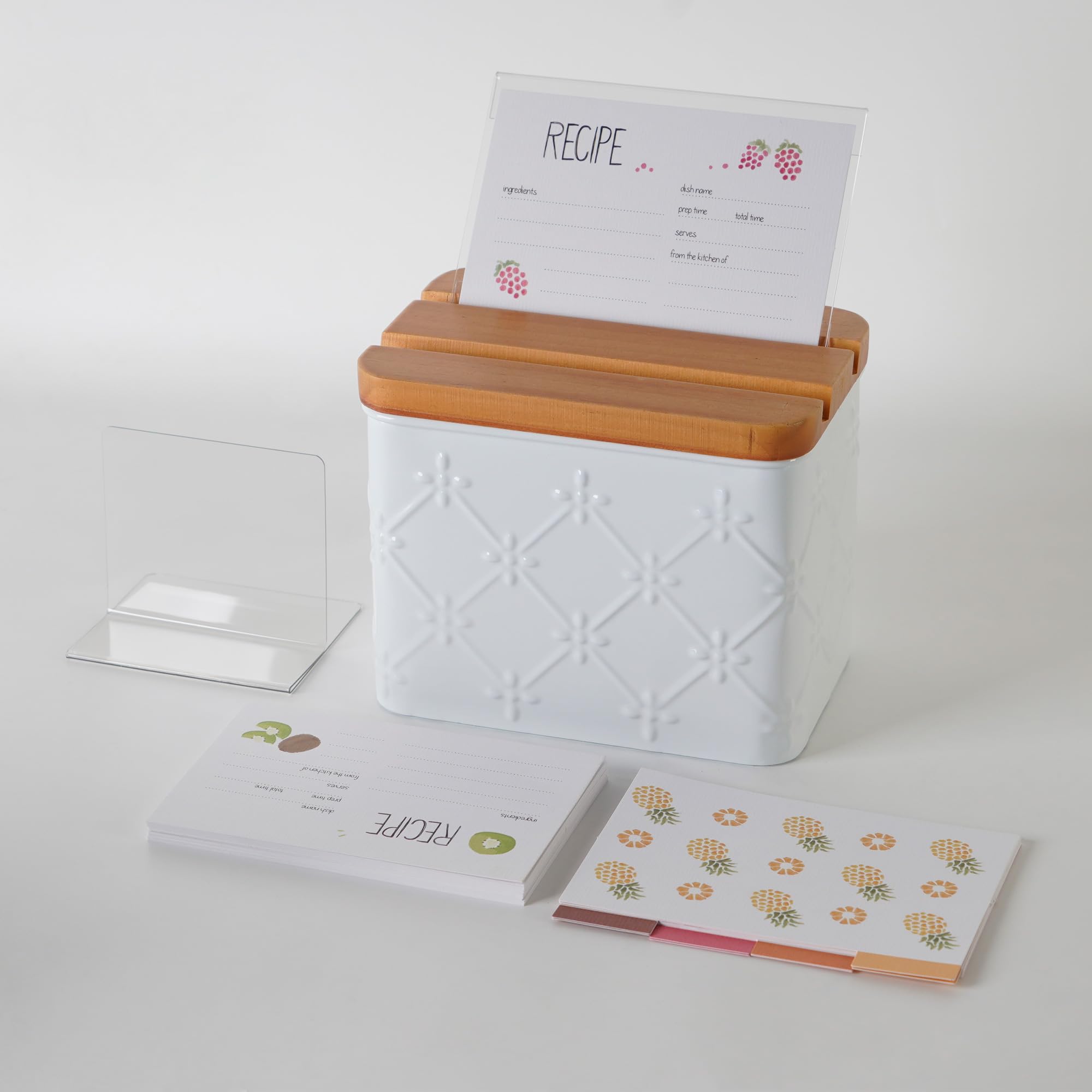 Floral Recipe Box - Organize Your Recipes! -7 Floral Recipe Box - Organize Your Recipes! -7