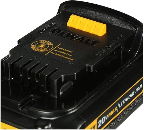 Miniatura 6 de DEWALT DCB201 Batería compacta de iones de litio, 1.5 A 20 V
