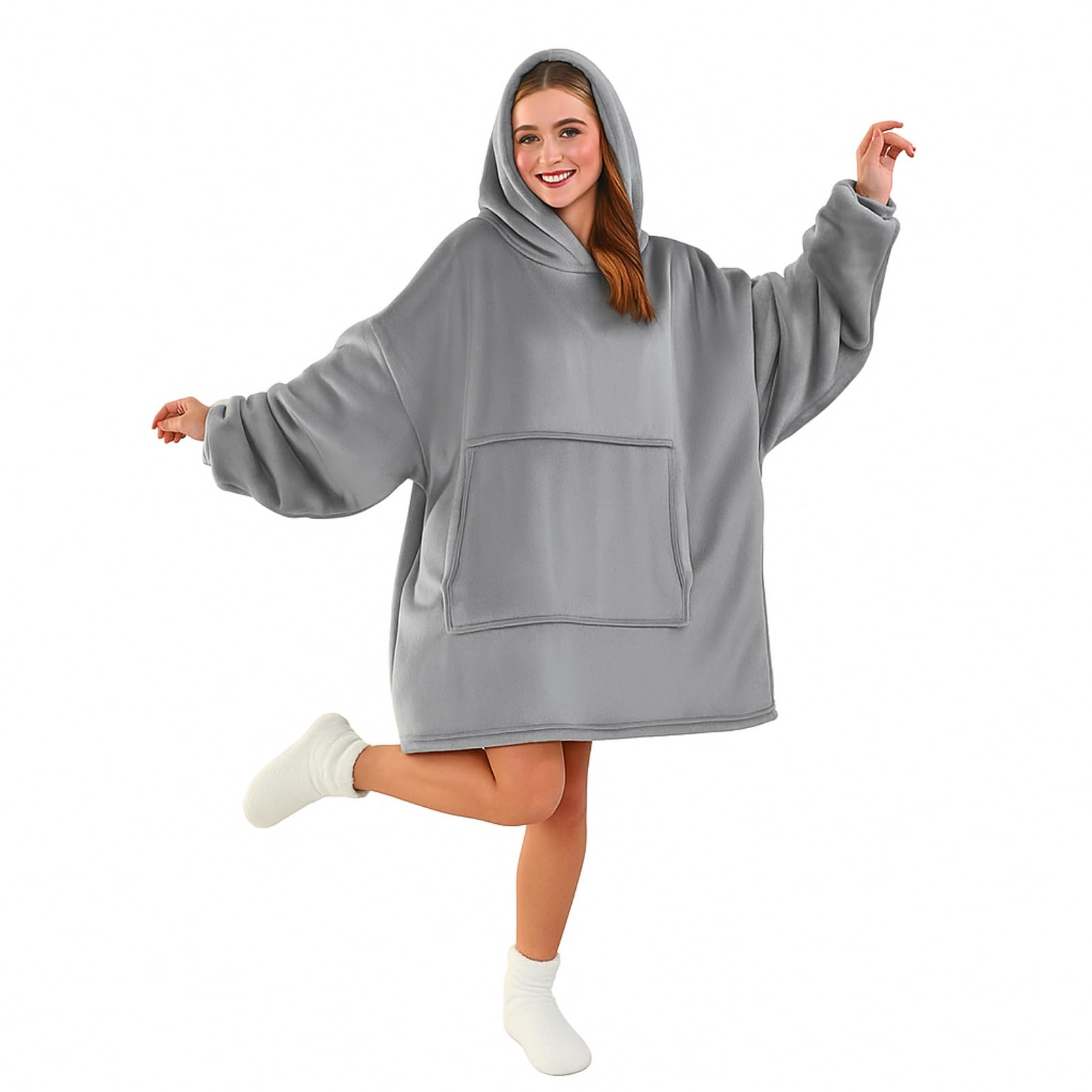 Good Nite Wearable Blanket Oodies for Women - Oversized Blanket Hoodie, Soft Warm Snuggle Hoodie, Perfect for Family Friends on Christmas Birthday Valentine's Day — image 1