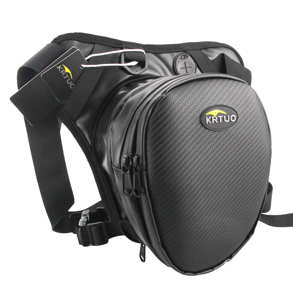 Sacoche Moto Jambe Sacs de Taille, Sac Jambe, étanche, Ceinture Moto
