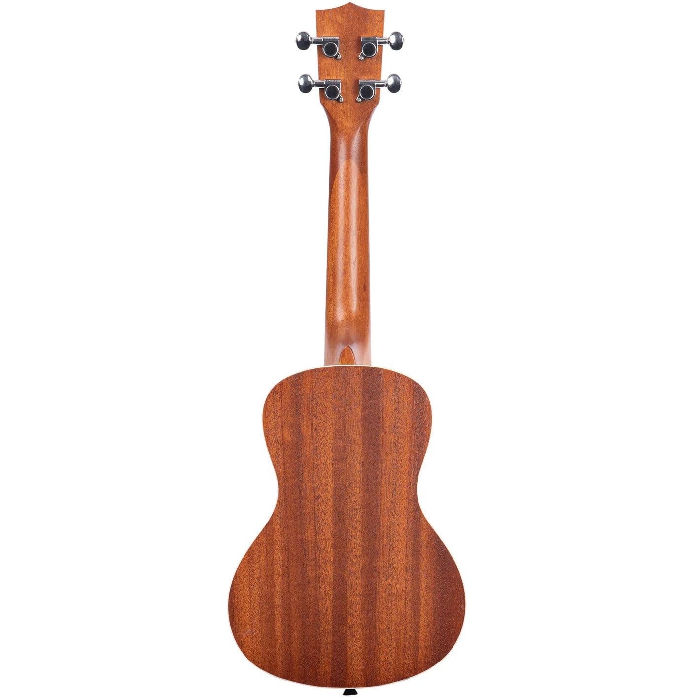 Kala - KA-C - Ukulele concerto Satin Mahogany per Bambini Adulti e Principianti Scuola Media Mogano satinato per Musicisti Esperti/Nuovi, Custodia Inclusa, strumenti a corda per bambini, Satinato