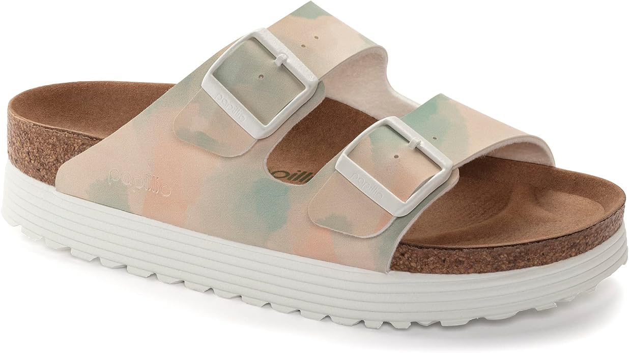 2025S＆S　BIRKENSTOCK　papillo サイズ35 （22.5） Birkenstock Papillio Arizona Grooved Watercolor Pink Veg