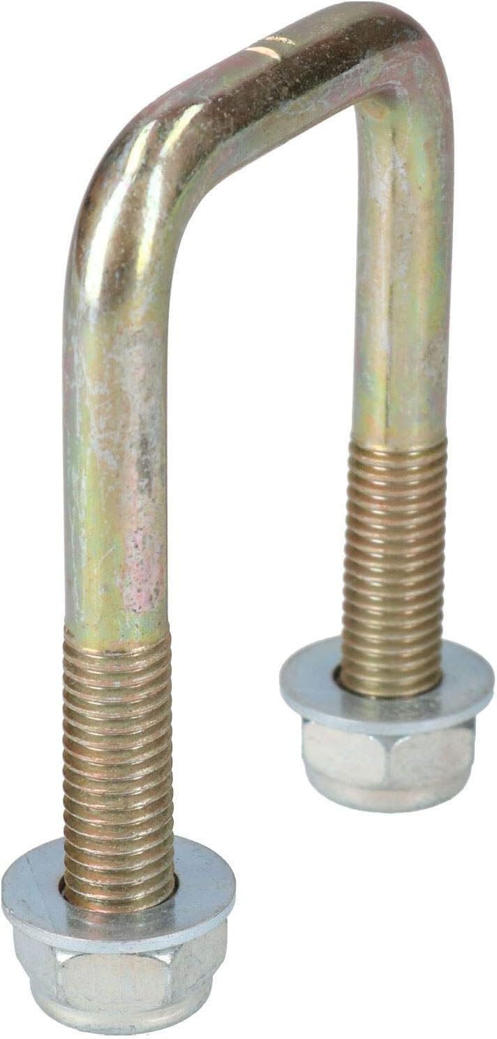 8 Pack M10 40mm x 70mm U-Bolt N-Bolt for Trailers with Nuts HIGH TENSILE