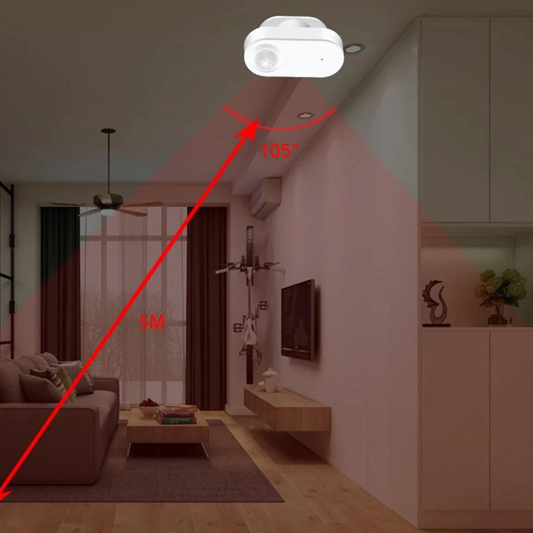 2 x czujnik 3 w 1 Graffiti Intelligence Zigbee PIR na podczerwień + moduł falowy 24 GHz mm + czujnik światła, czujnik ruchu dla obecności człowieka