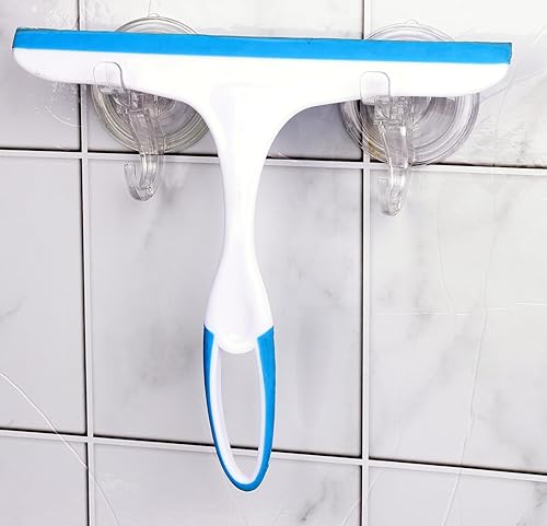 Miniatura 7 de Antimbee Paquete de 3 ganchos de ventosa, colgador de ventosa transparente, pequeñas ventosas extraíbles para ducha, baño, vidrio, puerta, ventanas,