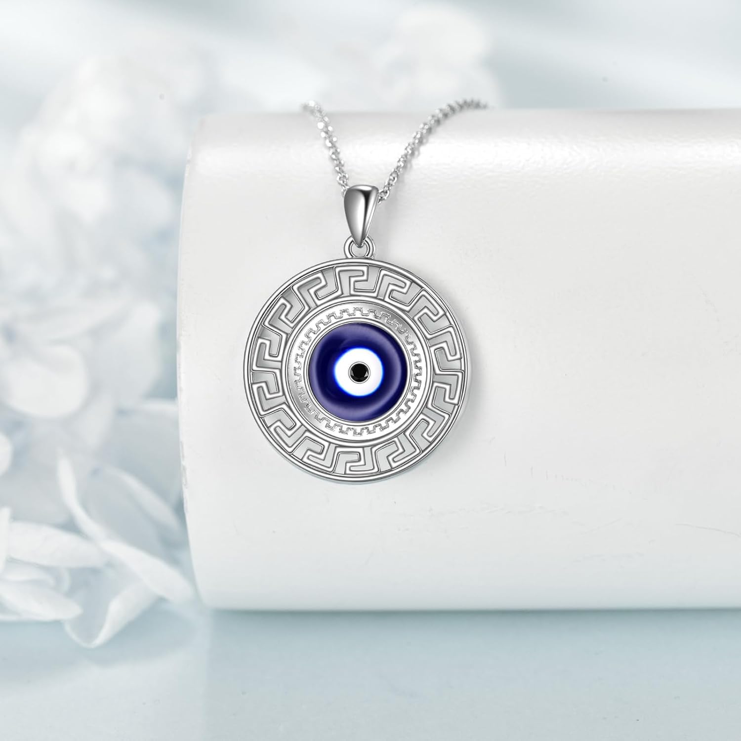 925 Sterling Silver Protection Pendant Necklace Protection Jewelry Gifts for Women