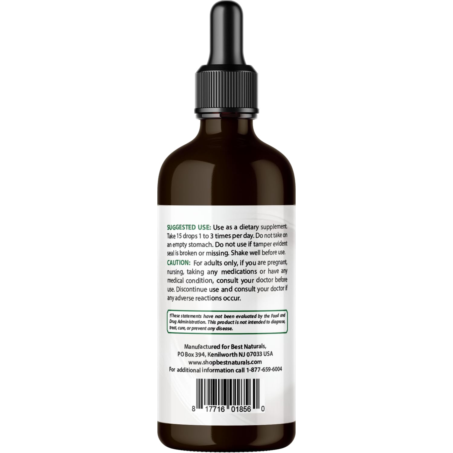 Best Naturals Liquid Chlorophyll Drops 50 mg, 2 Fl Oz, Natural Detox Supplement, Supports Energy, Digestion & Skin Health, Vegan, Non-GMO, Easy Absorption Liquid Chlorophyll Supplement — Amazon image 9