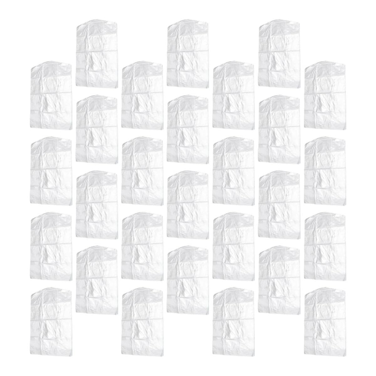 Paquet de pressing transparents 60 X 100 Cm housses vêtements plastique 100pcs
