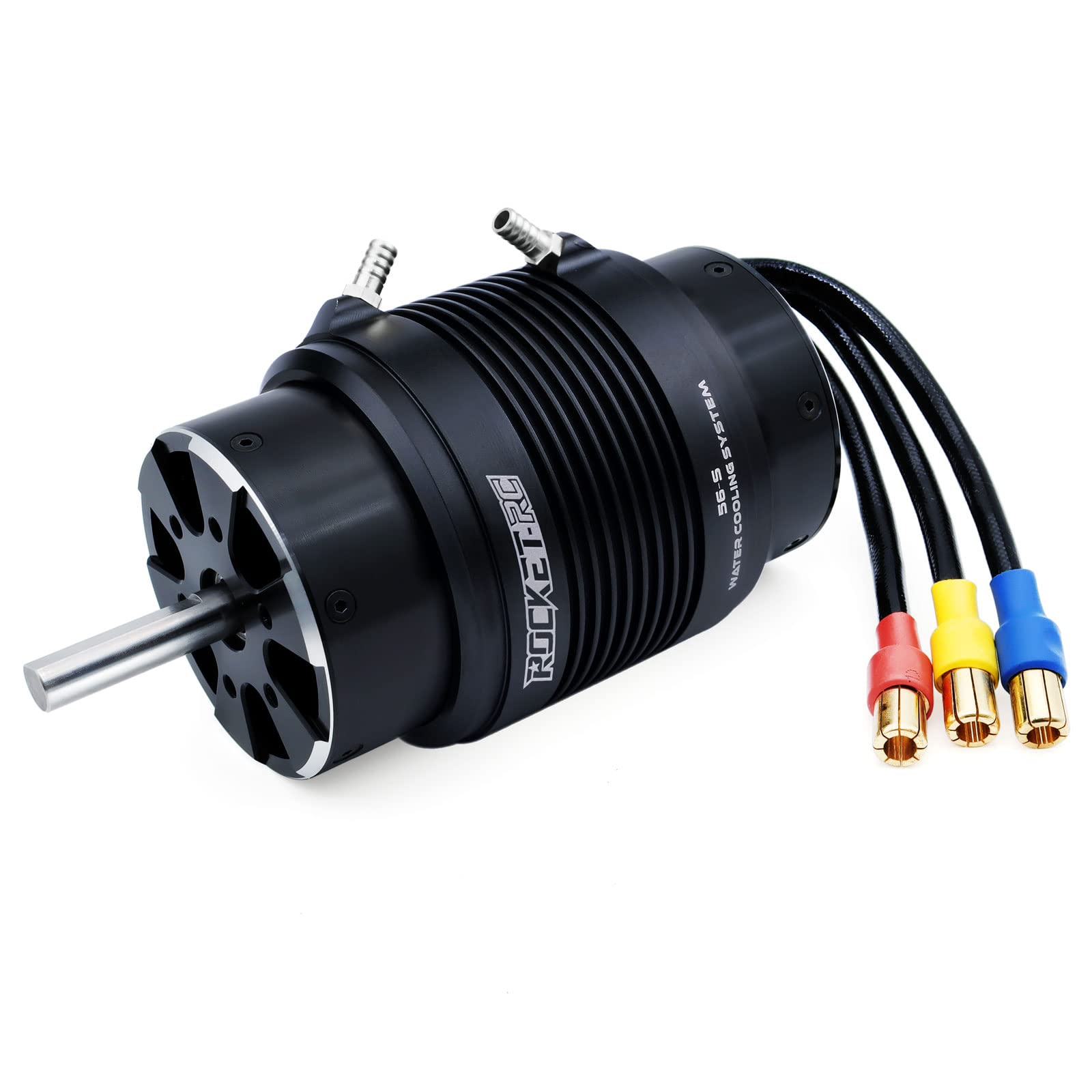Surpass Hobby 56102 600 KV Brushless Motor 4Pole Shaft 5mm with Water Cooling Jacket for RC Boat (600kv)