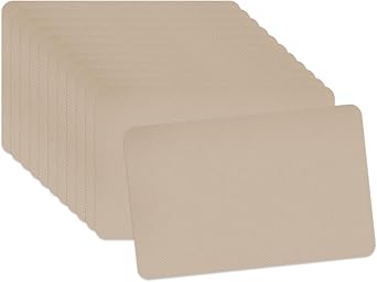 Iron-on Repair Patches, Solid Color, Set of 12, Denim, Repair Cloth, Rectangular, 3.7 x 4.9 inches 9.5 x 12.6 cm, Can Be Trimmed Freely, Large, Trousers, Crotch Scraping, Knee Pads, Clothes, Fabric