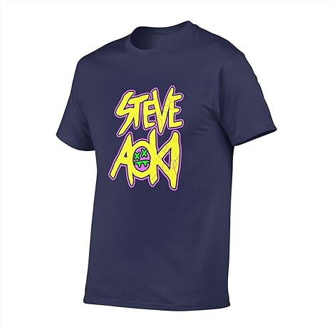 Amazon | メンズ Tシャツ スティーヴ・アオキ Steve Aoki 半袖