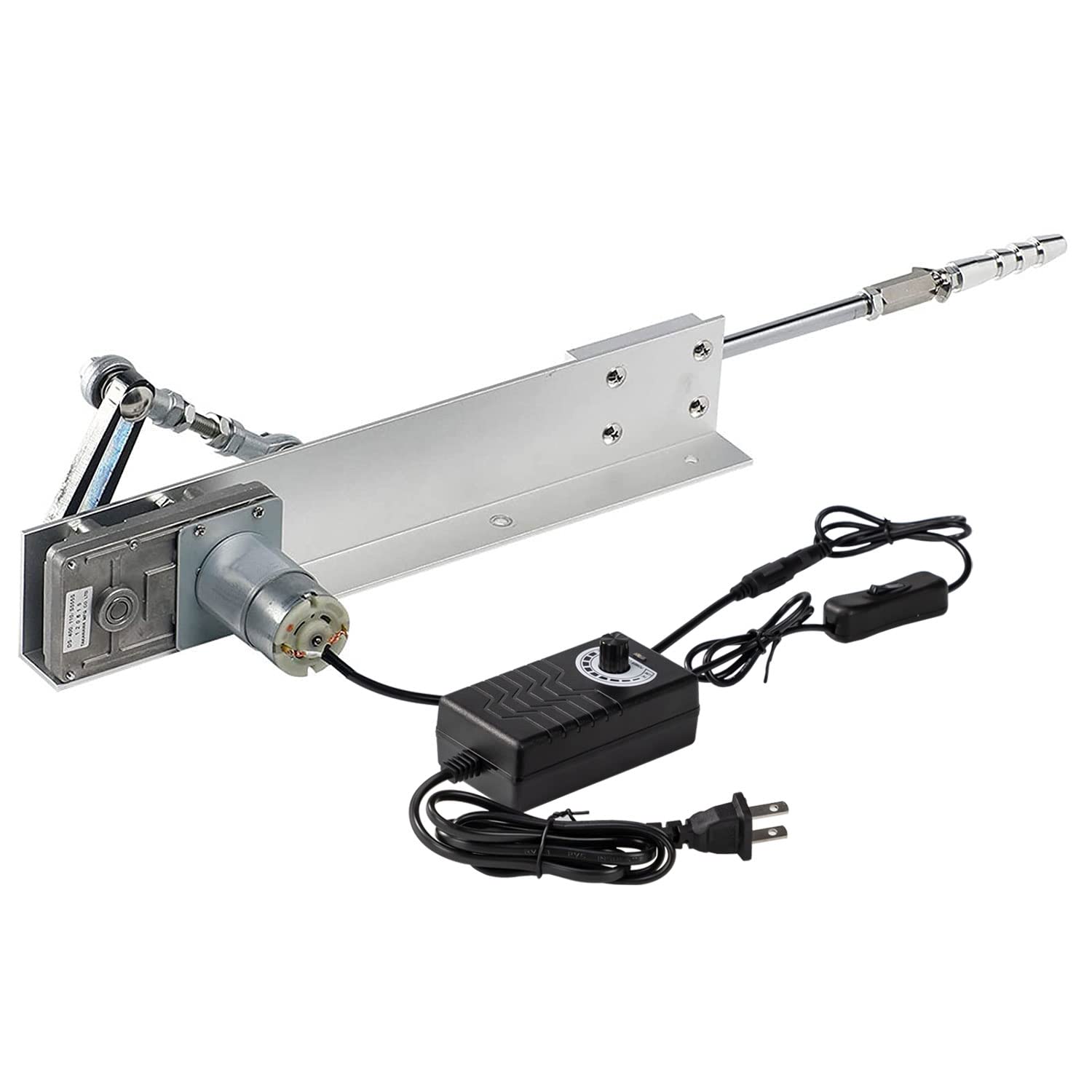 JQDML DIY Design Reciprocating Linear Actuator Motor DC 24V 120Rpm Linear Actuator Motor Stroke 30-1