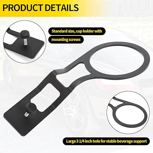 Miniatura 6 de Porsche Cayman 987 Boxster 986 1996-2012 Porsche Cayman 986 Porsche 986 Portavasos Bisel de Bebida