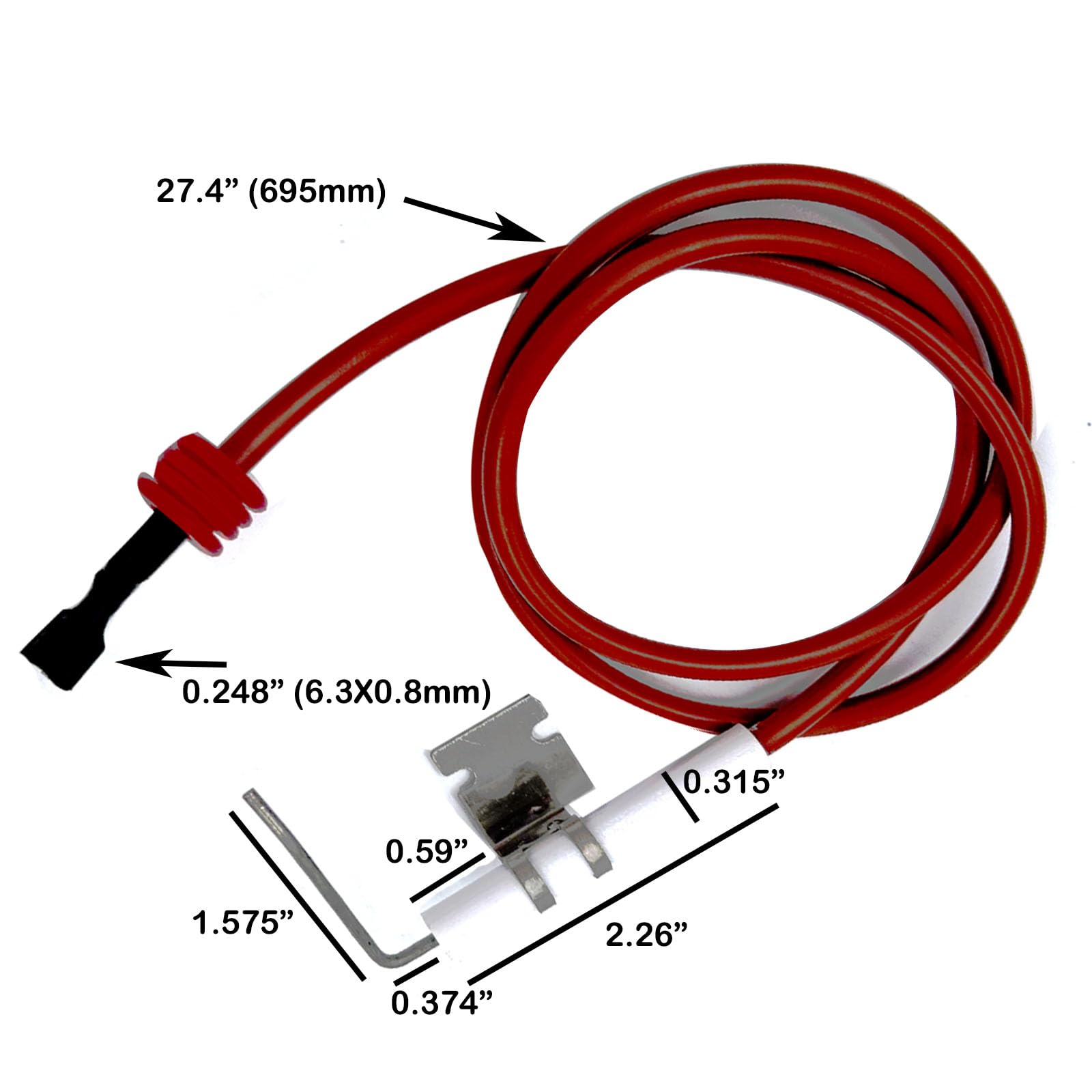 Amazon.com: MENSI RV Furnace Replacement Parts Electrode Igniter