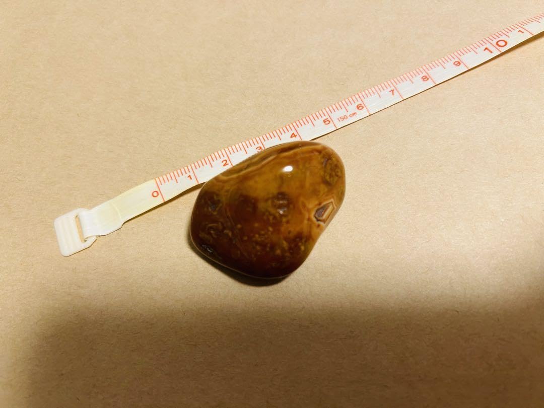 Amazon.co.jp: 霊石 原石 水晶 アゲート メノウ 瑪瑙 赤色 赤茶色 岩石