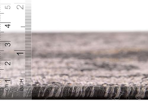 Miniatura 2 de Unique Loom Alfombra de la colección tradicional para exteriores, Valeria (octágono de 7 pies 10 pulgadas, carbónnatural)