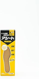 アシート Kタイプ 23cm 25足 中敷 使い捨てタイプ フット用品