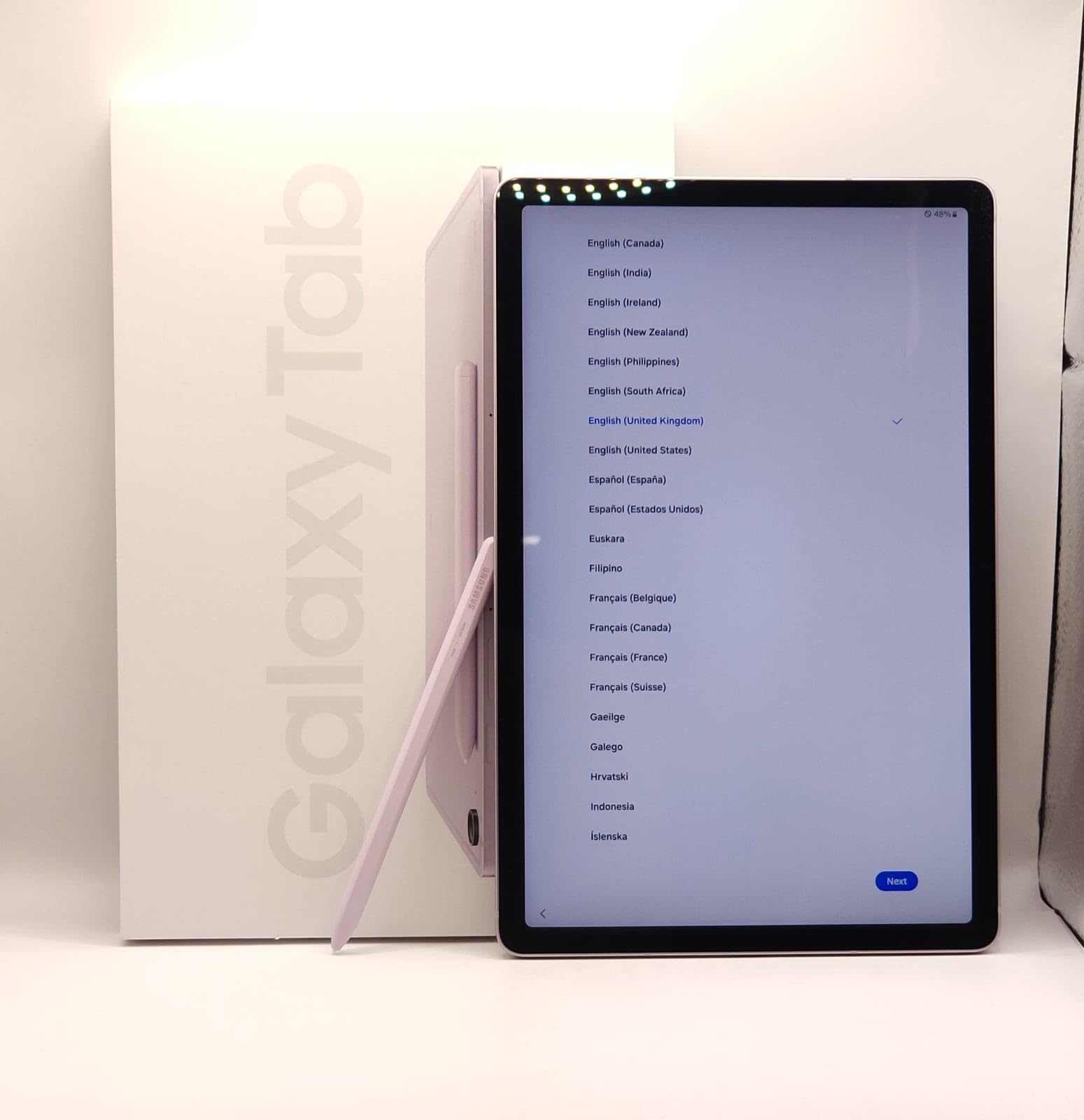 Tablet Samsung Galaxy Tab S9 FE 10,9' Exynos 1380 6 GB RAM 256 GB