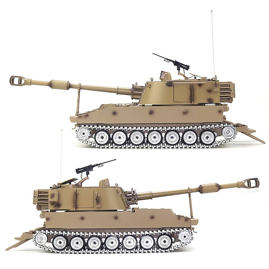 Amazon.co.jp: SSCCGYM 大型リモコン M109A2 自走式榴弾砲 RC