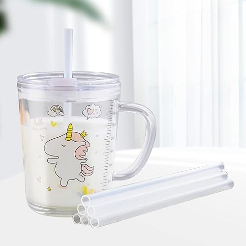 Miniatura 6 de Paquete de 6 popotes de repuesto para botella de boca ancha Hydro-Flask con cepillo para pajilla, popotes sin BPA (se ajustan a boca ancha)