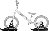 Vista 1 de Strider Juego de Esquís de Nieve 14x Sport – Transforma la bicicleta de equilibrio en trineo – Se adapta a nuestra bicicleta de equilibrio 14x