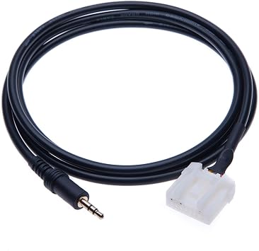 Mazda Aux in Music CD Interface Adapter Audio Jack Cable Lead Mp3 for Samsung Galaxy، HTC ONE، Huawei، Sony Xperia Lumia، LG Phone، iPod، MP3 Player to Mazda 6، 3، 5, 2 ، MX5 ، RX8 ، M6 ، M3 ، Besturn B70