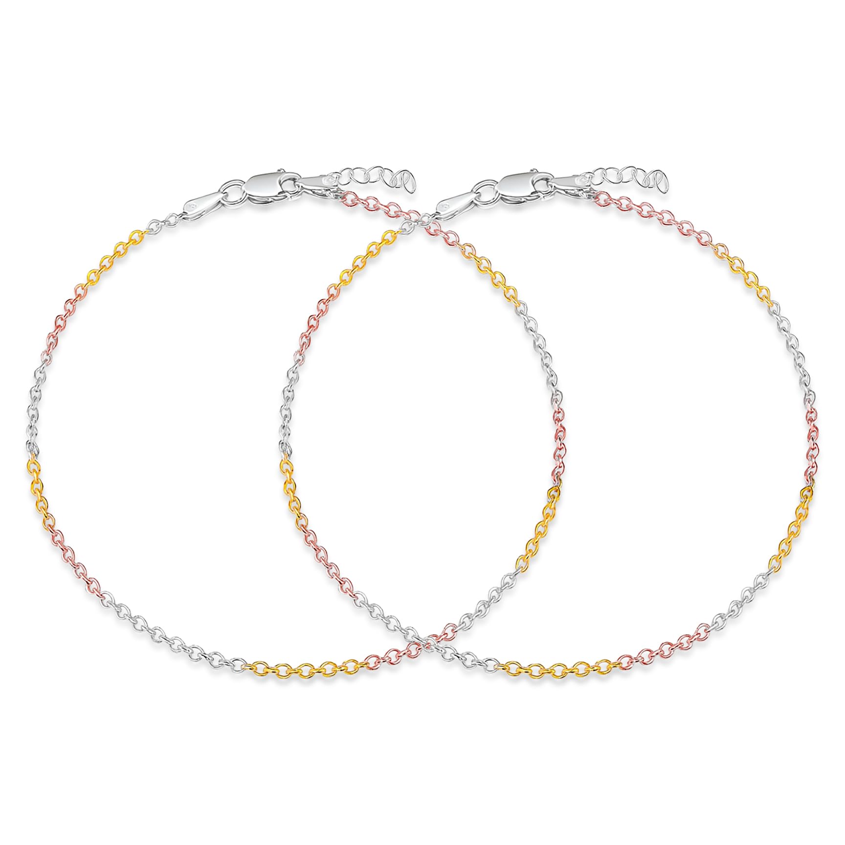 zavya 925 Sterling Silver Modest Chain Anklet | Gift for Women & Girls | With Certificate of Authenticity & 925 Stamp-picture-2