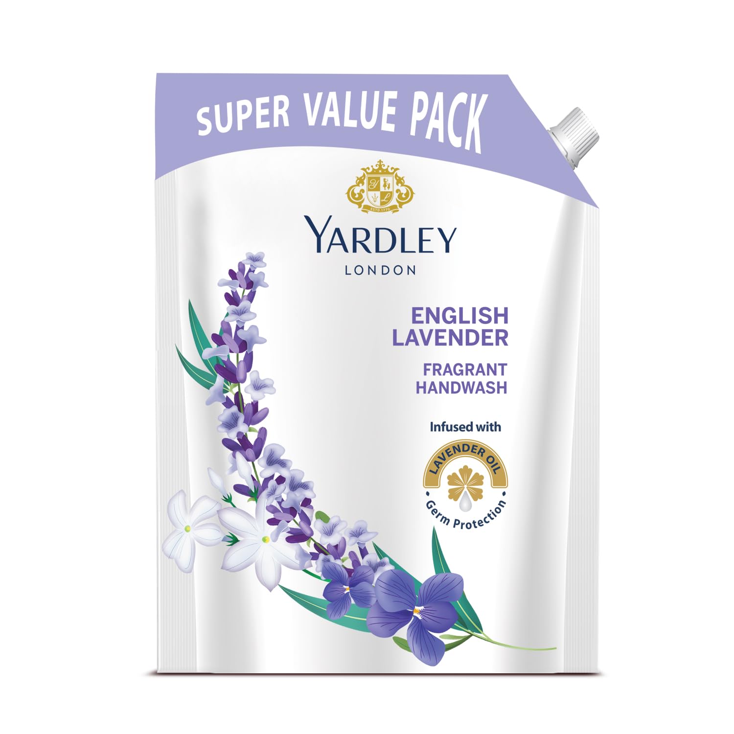 Yardley London English Lavender Fragrant Handwash 2L