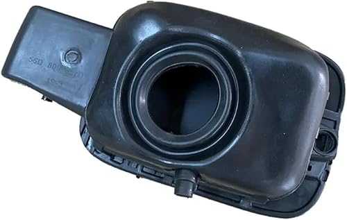 Miniatura 5 de 561809857EGRU 561809857FGRU Tapa de llenado de tanque de combustible Tapa de puerta compatible con VW Passat 2012-2014 2015 2016 2017 2018 Blanco ABS