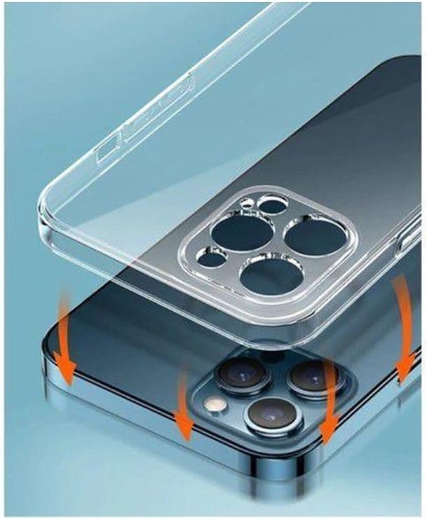 bbtech Iphone 13 Mini Ile Uyumlu Kamera Korumalı Şeffaf Tıpalı Silikon Kılıf;Şeffaf