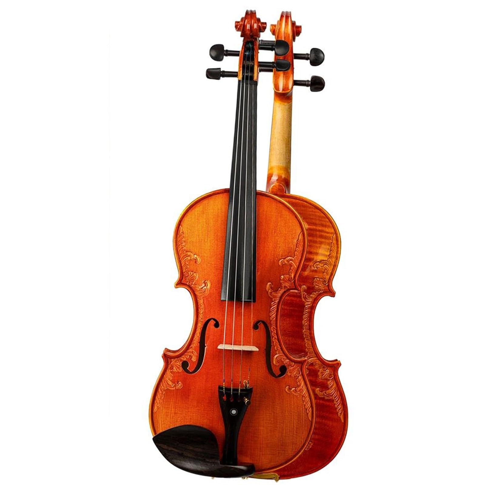 Amazon | 初心者ヴァイオリン 4/4 バイオリン スプルースの木彫り 豊か