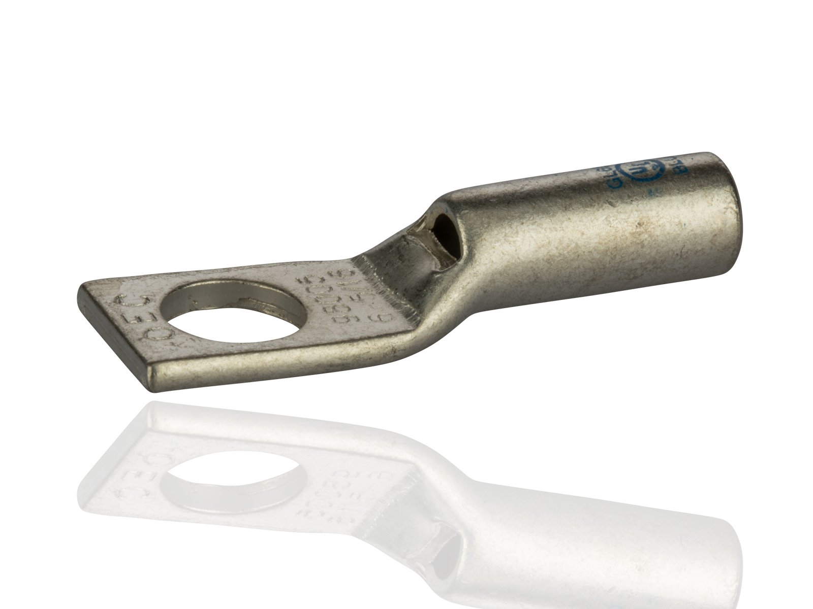 NSI GL656 Series GL Compression Peep Hole Copper Lug, One Hole NEMA, 5/16