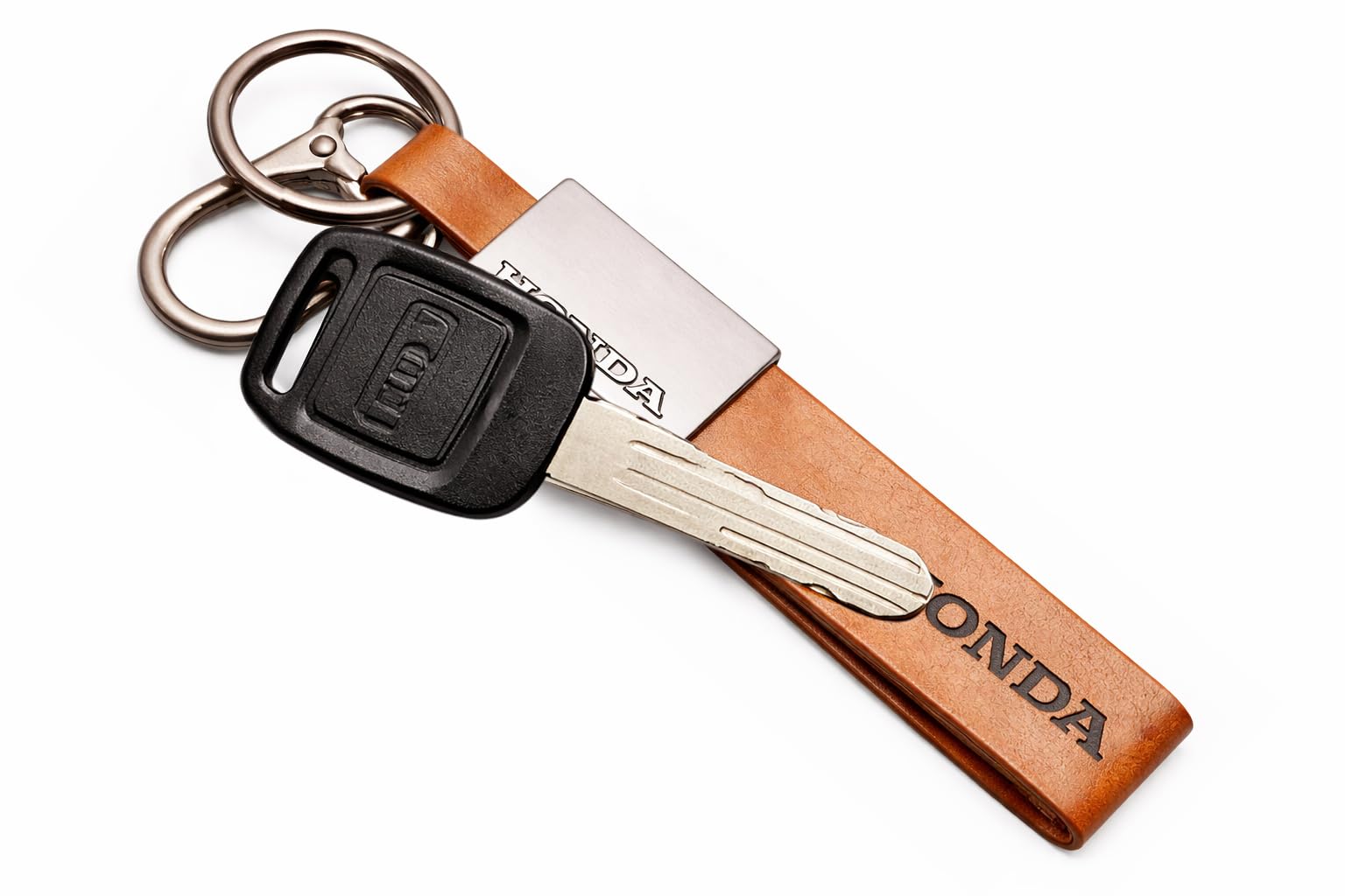 Bike Key Chain for Men Compatible with Honda Bike & Car | Leather Honda Compatible Keychain | Bike Key Ring for Men | Keychain for Bike Lovers & Riders-image-49