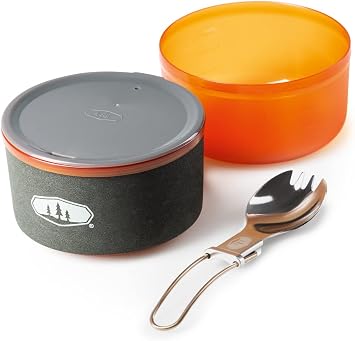 GSI Outdoors Halulite Ketalist, Ultralight Backpacking Kettle and Eating Set