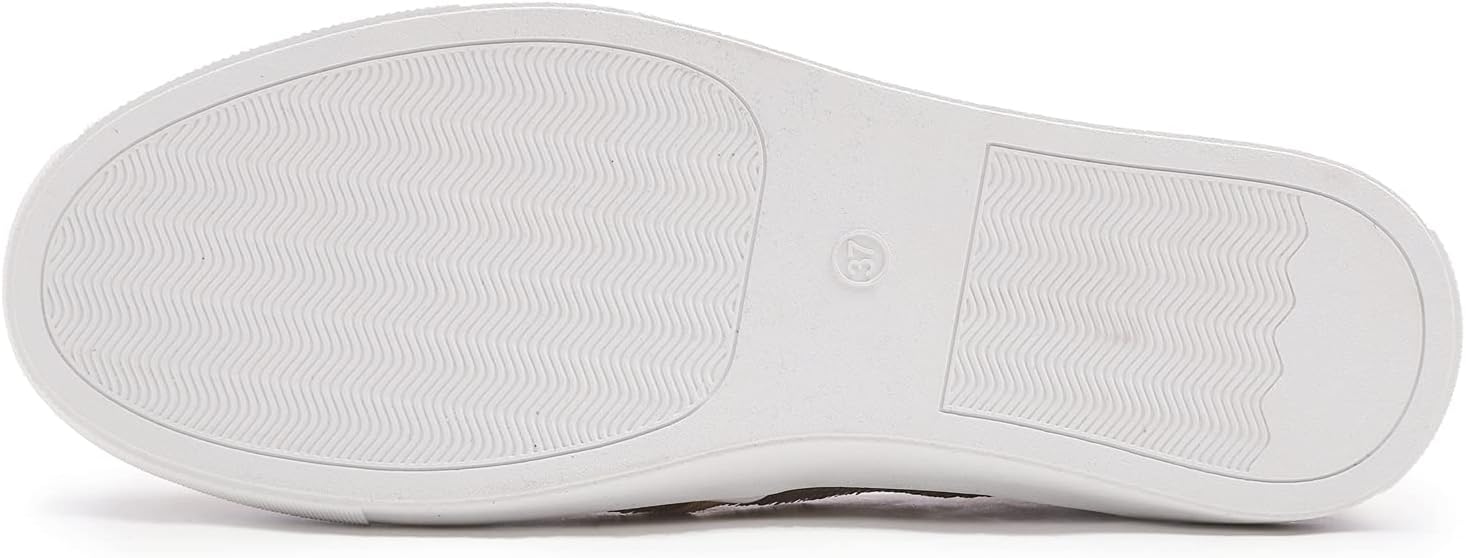 FEVERSOLE Women's Fashion Sparkle Sequin Embellished Sneaker Party Holiday Casual Shoes - Image 7